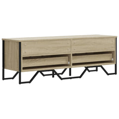 vidaXL TV Cabinet Sonoma Oak 122x34x41 cm Engineered Wood 6