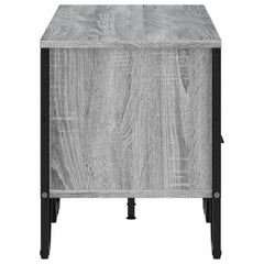vidaXL TV Cabinet Grey Sonoma 122x34x41 cm Engineered Wood 5
