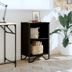 vidaXL Bookcase Black 50x31x74,5 cm Engineered Wood 3