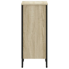 vidaXL Bookcase Sonoma Oak 50x31x74.5 cm Engineered Wood 5