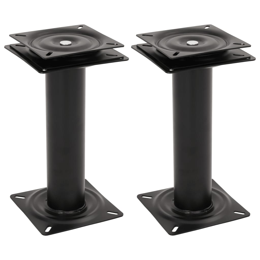 Boat Seat Pedestal with 360° Seat Swivel Steel 2
