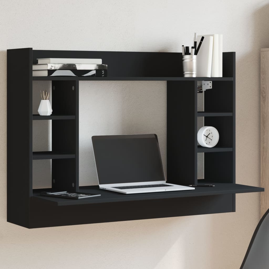 vidaXL Wall-Mounted Desk 105x48x75 cm Engineered Wood