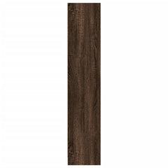 vidaXL Bookcase Brown Oak 57x28.5x107.5 cm Engineered Wood 5