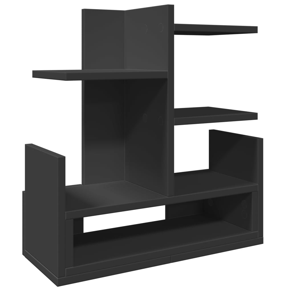 vidaXL Desk Organiser Black 49x20x52.5 cm Engineered wood 2