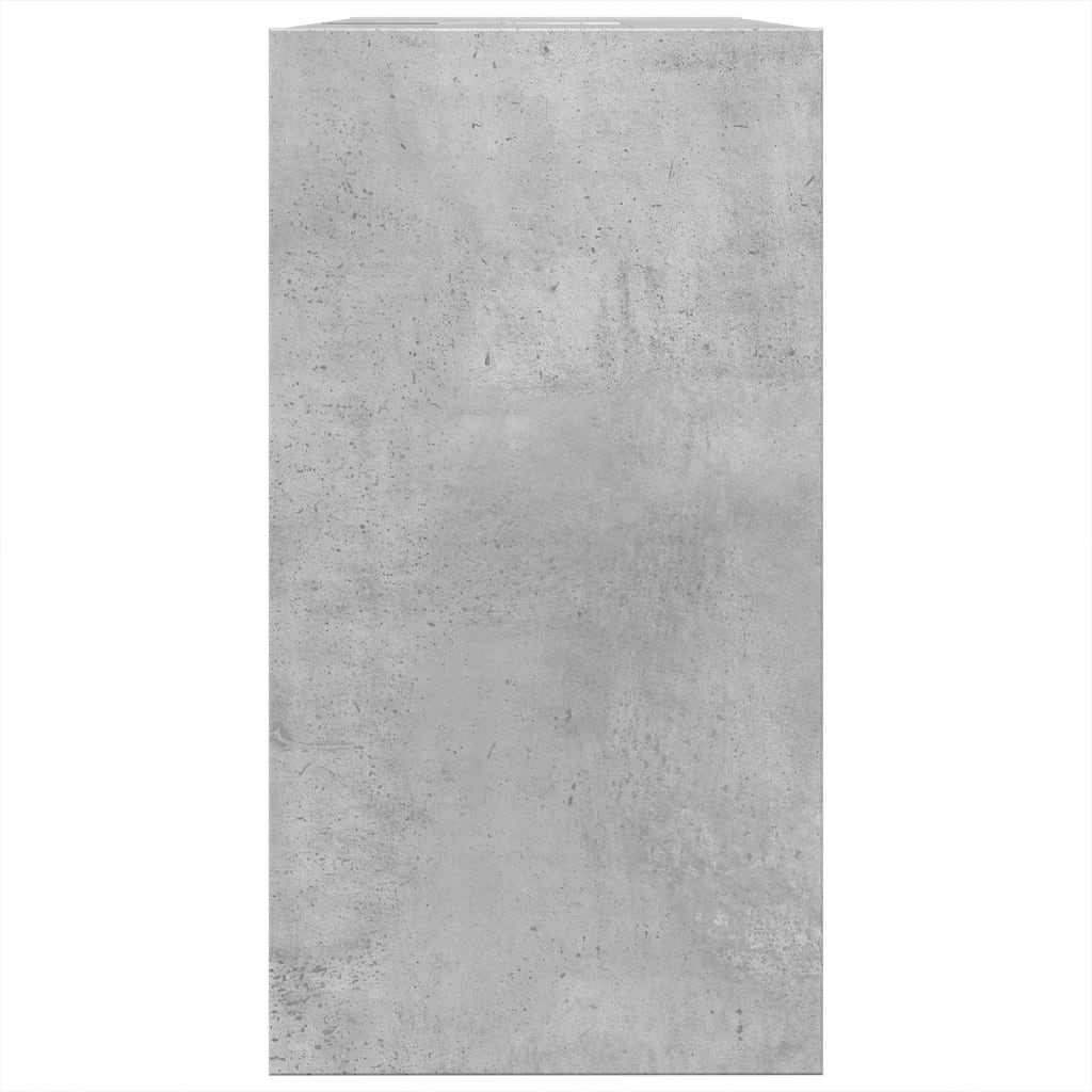 vidaXL Sink Cabinet Concrete Grey 63x29x55 cm Engineered Wood 6
