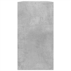 vidaXL Sink Cabinet Concrete Grey 63x29x55 cm Engineered Wood 6