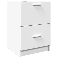vidaXL Sink Cabinet White 40x37x59 cm Engineered Wood 2