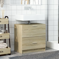 vidaXL Sink Cabinet | Sonoma Oak | Engineered wood | Standard | Sink Cabinet 3