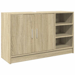 vidaXL Sink Cabinet Sonoma Oak 90x29x55 cm Engineered Wood 2