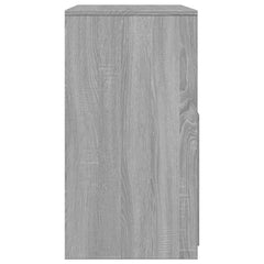 vidaXL Dressing Table and Stool Grey Sonoma 60x40x113.5 cm 6