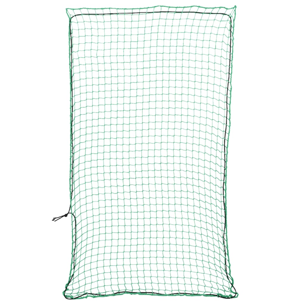 vidaXL Trailer Net with Elastic Rope Green 5x3 m PP 1