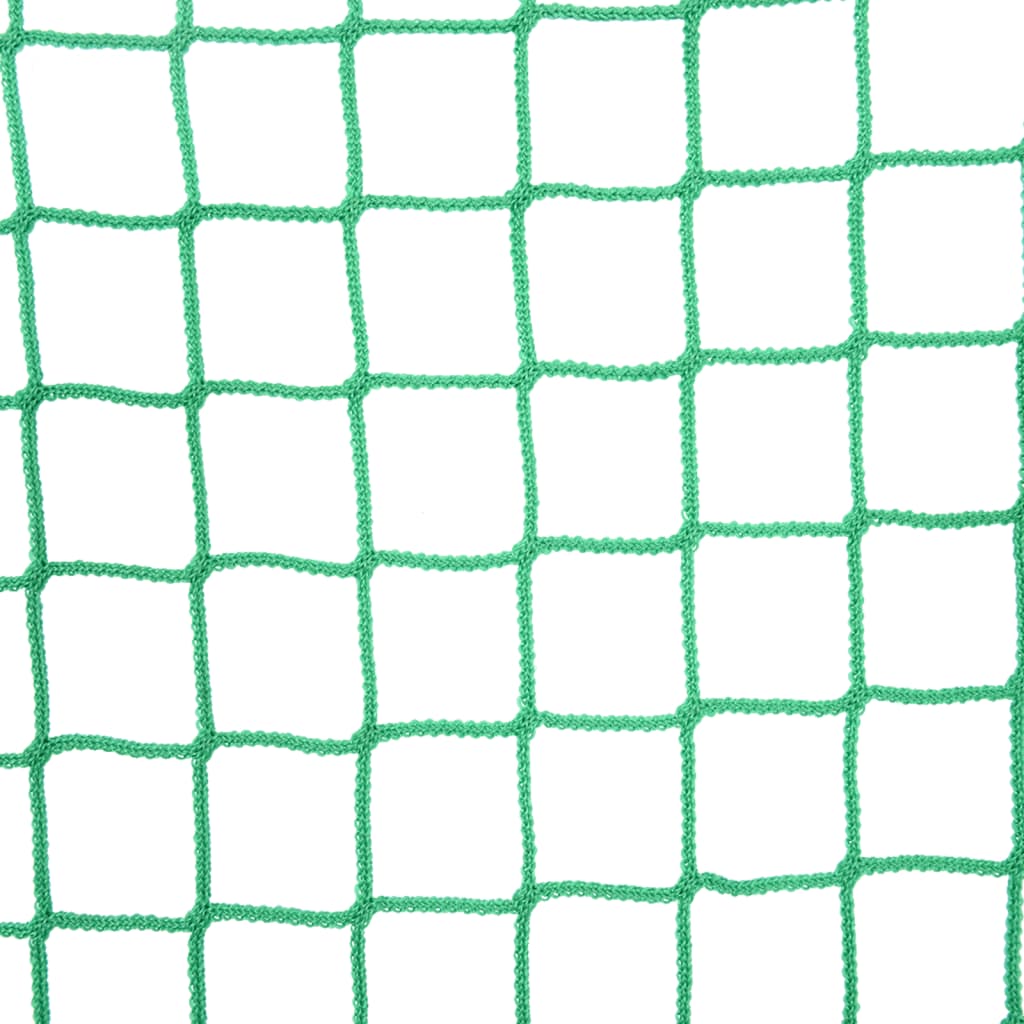 vidaXL Trailer Net with Elastic Rope Green 4x4 m PP 4