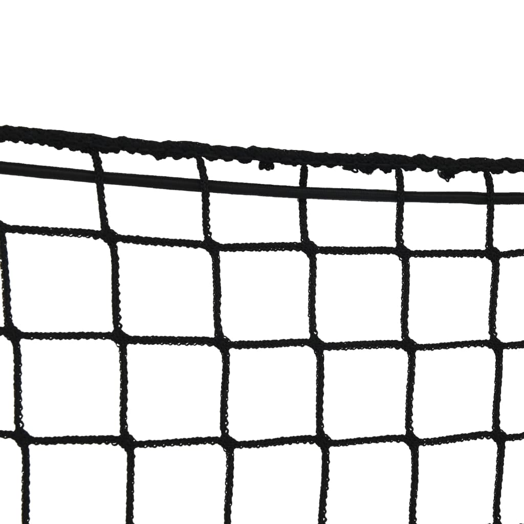 vidaXL Trailer Net with Elastic Rope Black 3.5x3 m PP 5