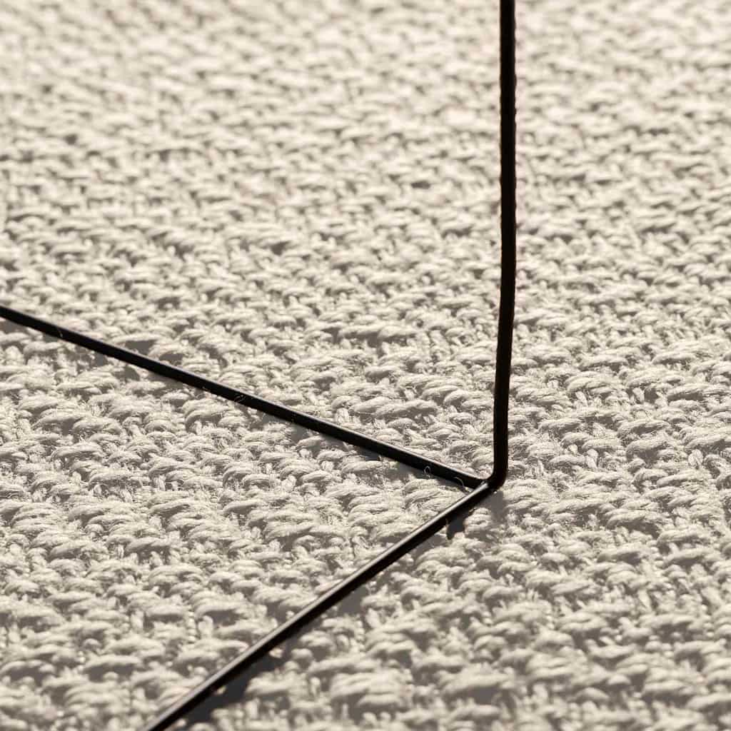 vidaXL Rug ZIZUR Cream 80x150 cm Jute Look Indoor and Outdoor 4