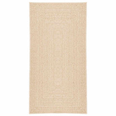 vidaXL Rug ZIZUR Beige 60x110 cm Jute Look Indoor and Outdoor 2