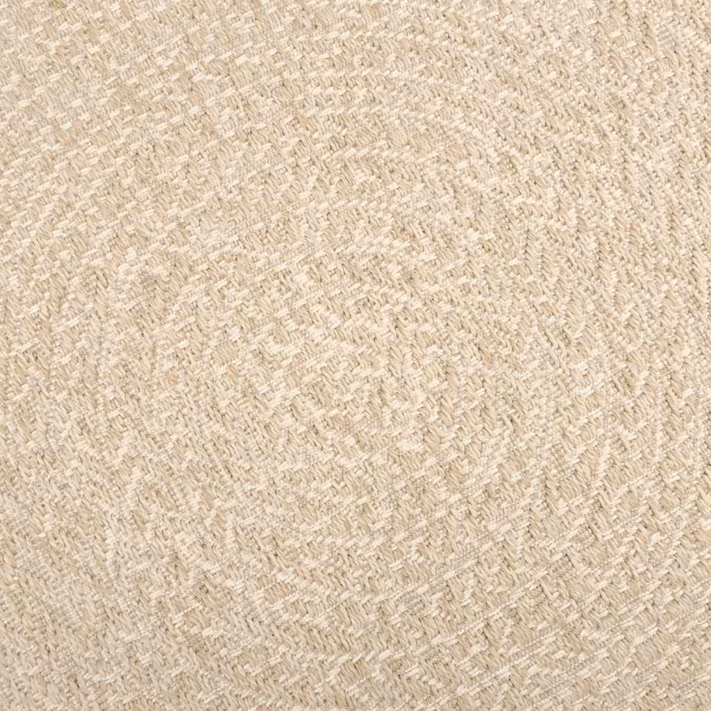 vidaXL Rug ZIZUR Beige 60x110 cm Jute Look Indoor and Outdoor 6