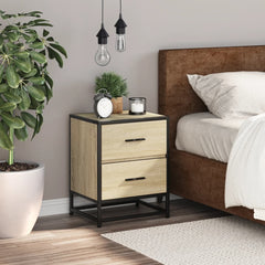 Bedside Cabinet Engineered Wood