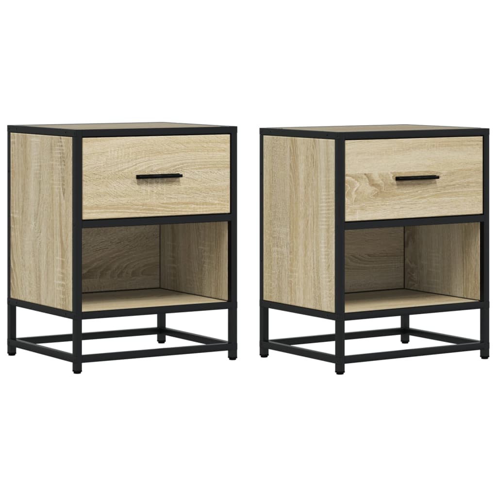 Bedside Cabinet Engineered Wood