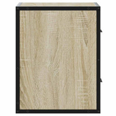 vidaXL Wall-mounted Bedside Cabinet Sonoma Oak 40x31x39.5 cm 6