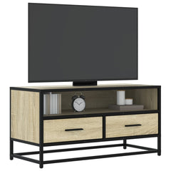 vidaXL TV Cabinet 80x34.5x40 cm Engineered Wood and Metal