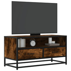 vidaXL TV Cabinet 80x34.5x40 cm Engineered Wood and Metal