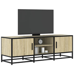 vidaXL TV Cabinet 100x35x41 cm Engineered Wood and Metal