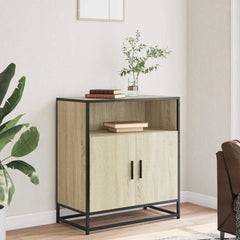 vidaXL Sideboard Sonoma Oak 68x35x76 cm Engineered Wood 3