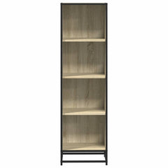 vidaXL Book Cabinet Sonoma Oak 40x35x139 cm Engineered Wood 4