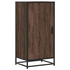 vidaXL Shoe Rack Brown Oak 48x38x97.5 cm Engineered Wood 2