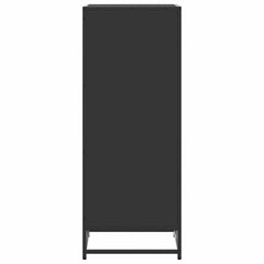vidaXL Shoe Rack Black 48x38x97.5 cm Engineered Wood 5