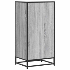 vidaXL Shoe Rack Grey Sonoma 48x38x97.5 cm Engineered Wood 6