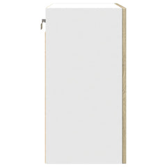 vidaXL Wall Mounted Cabinet Lyon Sonoma Oak 50x31x60 cm Engineered Wood 6