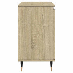 vidaXL Bathroom Cabinet Sonoma Oak 58x33x60 cm Engineered Wood 5
