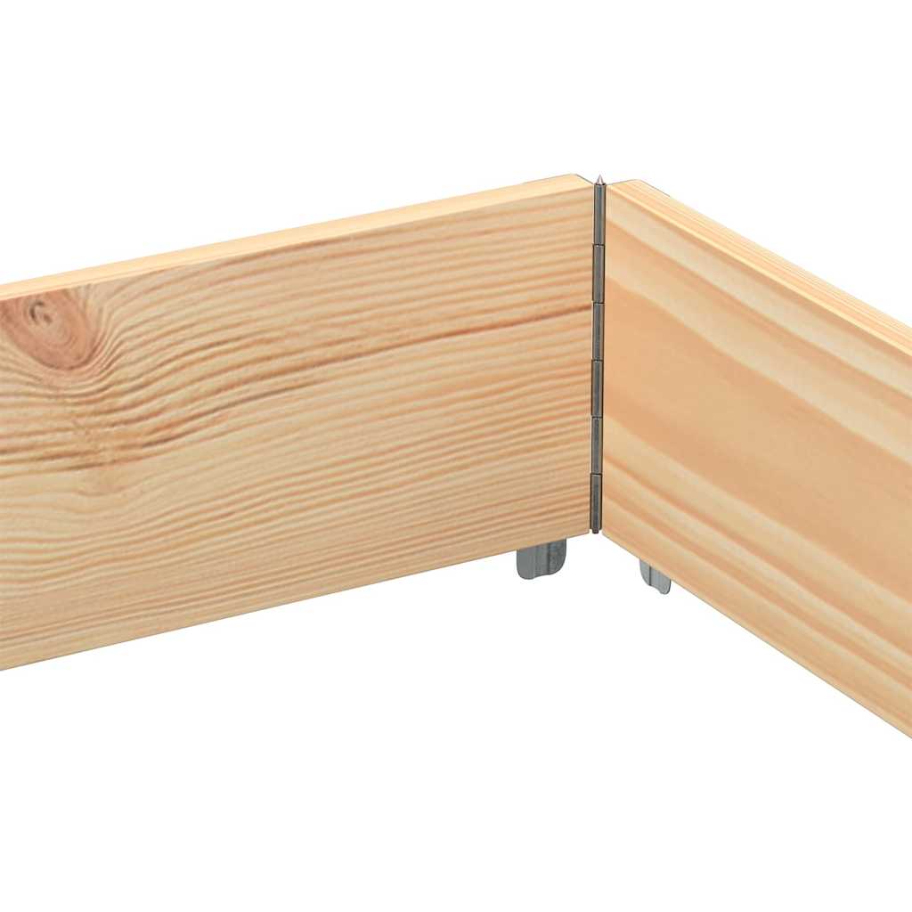 vidaXL Garden Planter 150x100 cm Solid Wood Pine 6