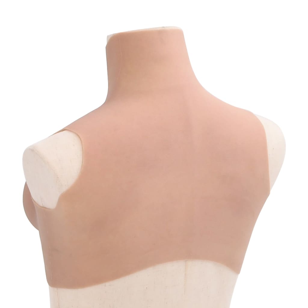 vidaXL Silicone Breastplate Natural C Cup 5