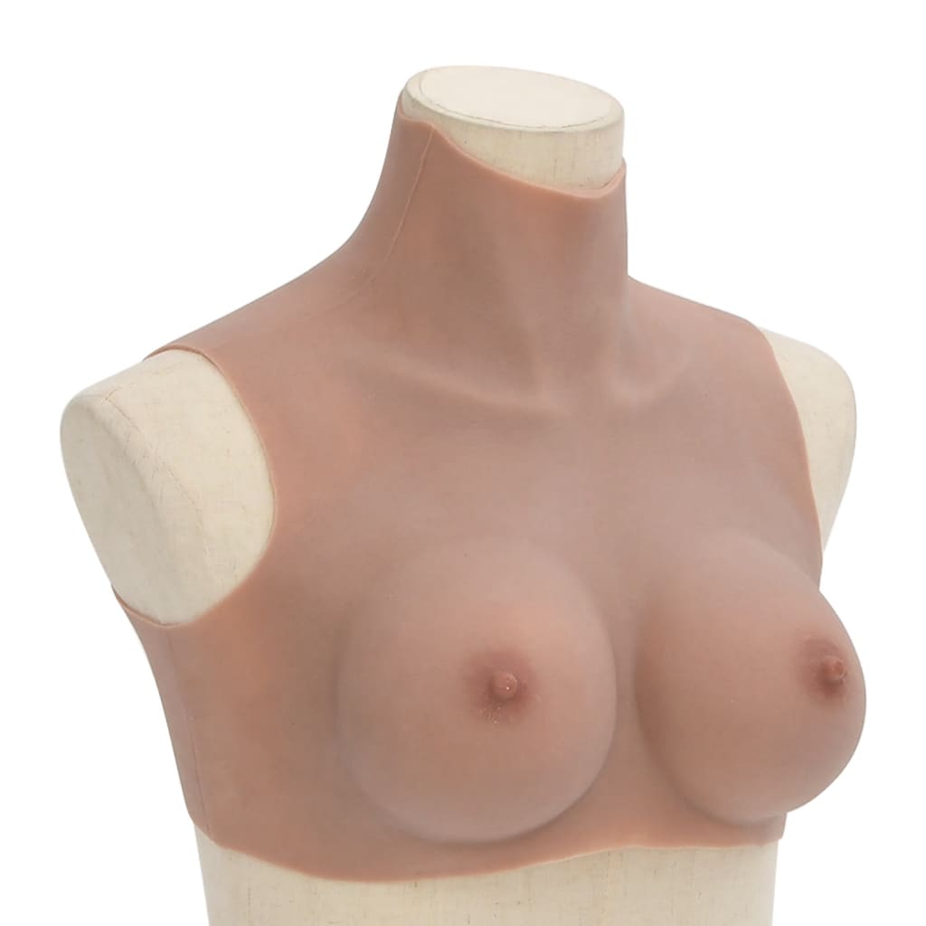 Breastplate Cup Silicone Tan C