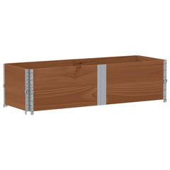Brown Solid Wood Pine Dark