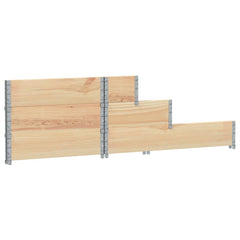 vidaXL 3-Tier Raised Bed 120x80 cm Solid Wood Pine 6