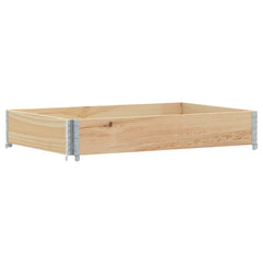 vidaXL Garden Planter 120x80 cm Solid Pine Wood 5