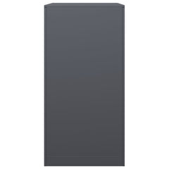 vidaXL Firewood Rack Anthracite 60x40x80 cm Steel 5