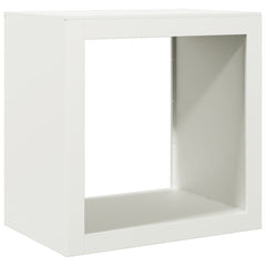 vidaXL Firewood Rack White 60x40x60 cm Steel 6