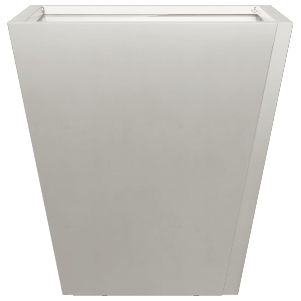 vidaXL Garden Planters 30x30x30 cm 2 pcs Stainless Steel 6