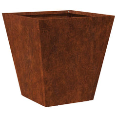 vidaXL Garden Planters 2 pcs 30x30x30 cm Weathering Steel 6