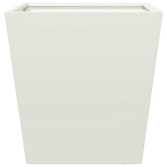 vidaXL Garden Planter White 40x40x40 cm Steel 5