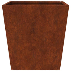 vidaXL Garden Planter 40x40x40 cm Weathering Steel 6