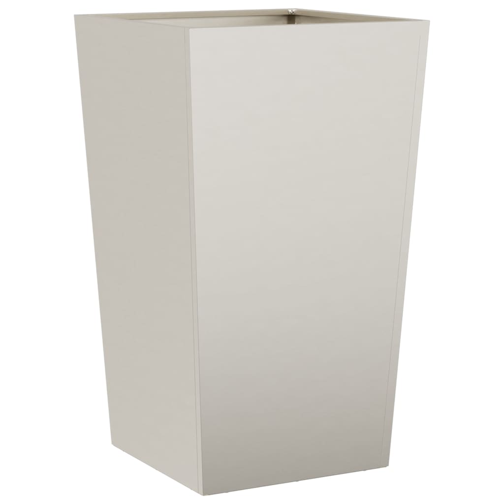 vidaXL Garden Planter 45x45x75 cm Weathering Steel 5