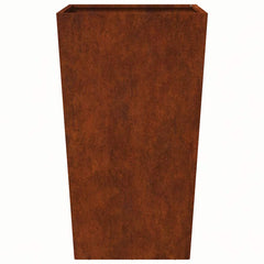 vidaXL Garden Planter 45x45x75 cm Weathering Steel 6