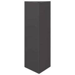 vidaXL Garden Planter Black Triangular 30x26x75 cm Steel 2