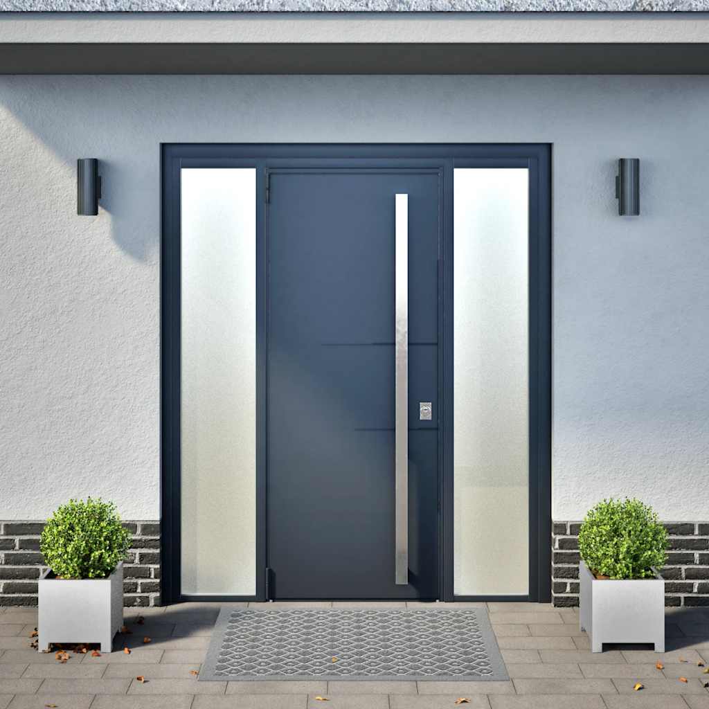 vidaXL Garden Planters 2 pcs 30x30x30 cm Galvanised Steel 3