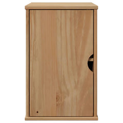 vidaXL Bathroom Wall Cabinet "OTTA" 35x30x55 cm Solid Wood Pine 4